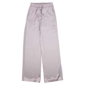 Herno Wide Trousers, female, Purple, Size: XS Wide Trousers