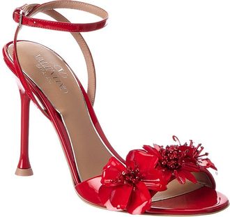 Valentino Vlogo Signature 100 Patent Sandal