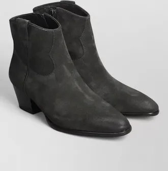 Ash suede ankle boots