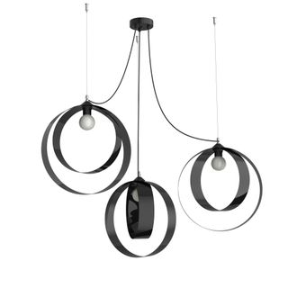 Lumicom Shell L&aacute;mpara De Techo 3 Luces Monocolor Brillo