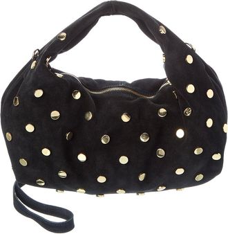 Persaman New York Studded Suede Hobo