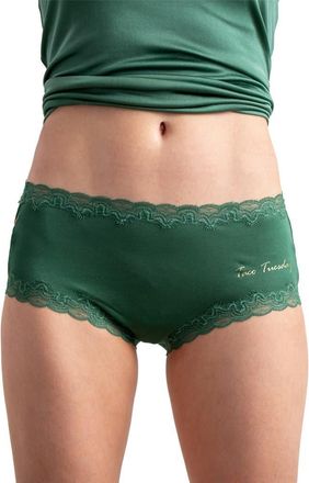 Uwila Warrior Days of the Week Silk Briefs in Smoke Pine at Nordstrom, Size Xx-Small