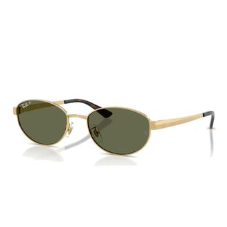 Ray-Ban Ovale Zonnebril - unisex - Zonnebrillen - Geel - 55 MM - Accessoires