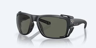 Costa Unisex King Tide 8 Polarized Sunglasses In Black Pearl Gray