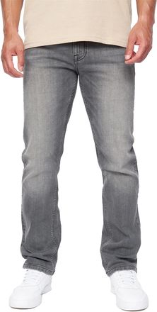 Duck and Cover Rechte Jeans Heren (Grijs)