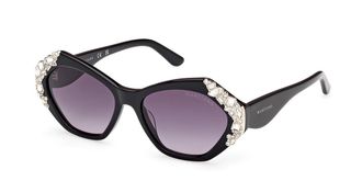 Guess GM00026 01B Womens Sunglasses Black Size 53