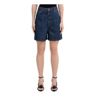 Marine Serre Donna, Pantaloncini, Blu, S, new