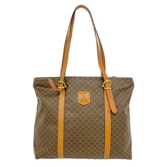 Celine Brown Pvc Tote Bag (Pre-Owned)
