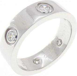Cartier White Gold White Gold (18K) Band Ring (Pre-Owned)