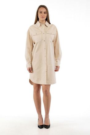 Moschino Beige Cotton Casual Womens Dress