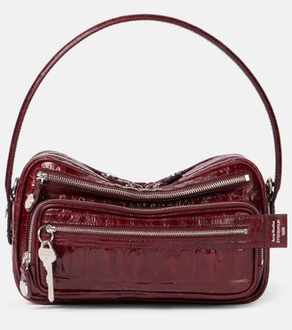 Acne Studios Camero croc-effect leather shoulder bag