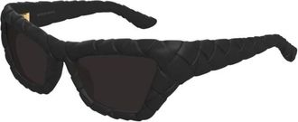 Bottega Veneta Zonnebril - Dames - Zonnebrillen - Zwart - 56 MM - Accessoires