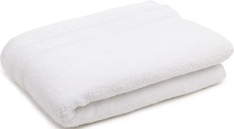 Gözze Badetuch »Monaco« Uni Farben, mit gewellter Bordüre, reine Baumwolle