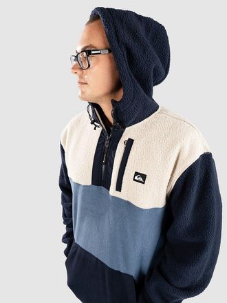 Quiksilver Ocean View Mix Up Fleece Hoodie blau