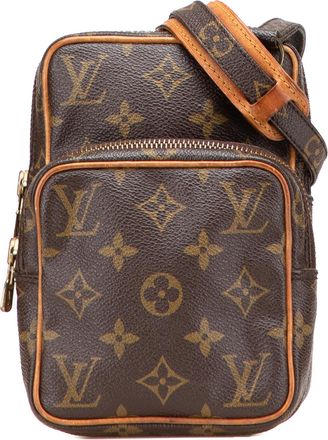 Louis Vuitton Pre-owned Womens Amazon Monogram Crossbody Bag - Brown Textile - One Size