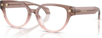 Versace Ve 3394D Optical Frame - unisex - Brillen - Roze - 53 MM - Accessoires