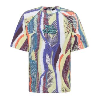 Carlo Colucci Raglan T-Shirt - Heren - T-shirts - Veelkleurig - L - Tops