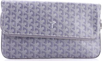Goyard Saint Marie Clutch Coated Canvas