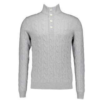 Gran Sasso Pullover a collo alto - - Knitwear - Uomo - Grigio - XL