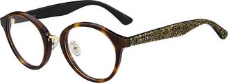 Jimmy Choo London JC197/F 0OCY 00 Havana with Glitter 48mm