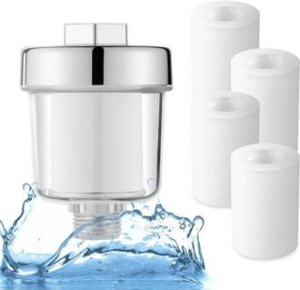 OEM Filtro De Ducha De Alto Rendimiento, Suavizador De Agua, Filtro Universal Para Cabezal De Ducha Con 4 Cartuchos Reemplazables (filtro De Ducha)