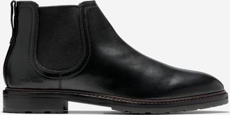Cole Haan Mens Stockbridge Chelsea Waterproof Boots - Black Size 10.5