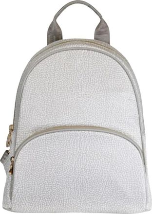 Borbonese Backpacks, female, White, Size: ONE SIZE Backpack Medium
