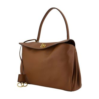 Balenciaga Womens Rodeo Crossbody - Balenciaga Leather Beige Calfskin Bags Crossbodies