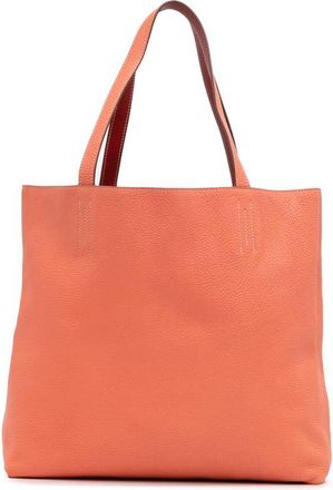 Herm&egrave;s Pre-owned Hermes Clemence Double Sens 36 Ladies [Q]