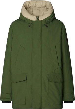 Save The Duck Forest Arctic Coat - Heren - Parka Jassen - Groen - XL - Polyester - Jassen