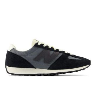 New Balance Unisex 471 en Gris/Negro, Cuero, Talla 37.5
