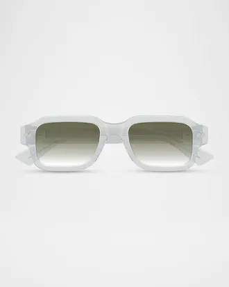 Bottega Veneta Men & apos;s BV1442S-003 Acetate Rectangle Sunglasses