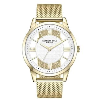 Kenneth Cole Transparency Quartz Silver Dial Mens Watch KCWGG2270905