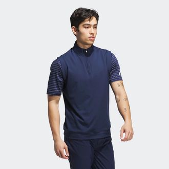 adidas Funktionsweste ADIDAS PERFORMANCE ULT CLS QZ VST, Herren, Gr. XXL, blau (collegiate navy), Obermaterial: 79% Polyester, 21% Elasthan, normal, Westen F