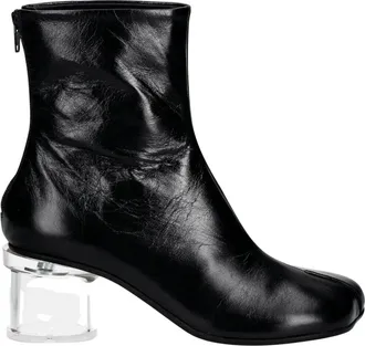 Maison Margiela Schoenen, Dames, Zwart, 37 EU, Enkellaarsjes