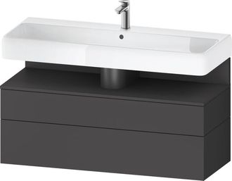 Duravit Duravit Qatego Mueble Bajo Lavabo, 1 Extra&iacute;ble Y 1 Caj&oacute;n