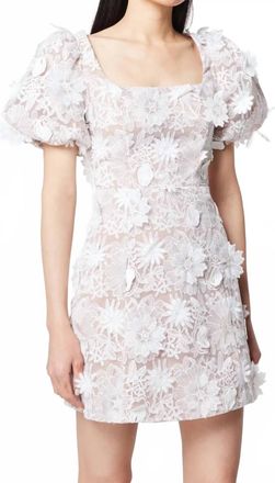 Elliatt Balearic Dress In Ivory