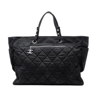 Chanel Bolso Tote Acolchado Pre-owned - Pre-owned - Mujer - Negro - ONE SIZE