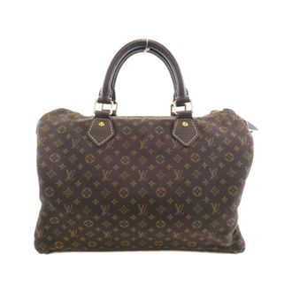 Louis Vuitton Monogram Mini Ebene Canvas Boston Bag (Pre-Owned)