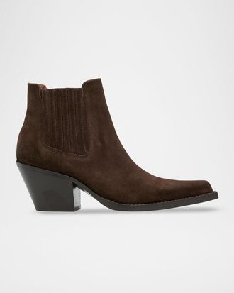 PARIS TEXAS Dallas Suede Ankle Boots