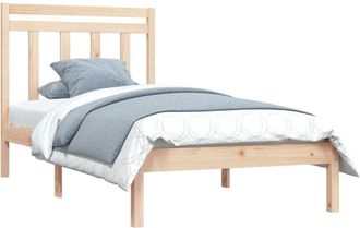 vidaXL Bed Frame without Mattress 90x190 cm Single Solid Wood vidaXL
