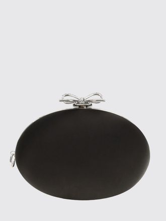 Self Portrait Clutch Woman color Black