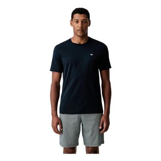 Emporio Armani Pyjamaset van twee delen - Heren - Pyjama - Veelkleurig - S - Katoen - Nachtkleding