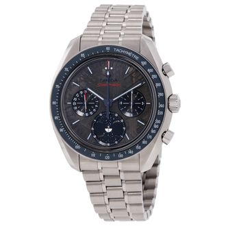 Omega Speedmaster Chronograph Meteorite Hand Wind Moon Phase Blue Dial Mens Watch 304.30.43.52.06.001