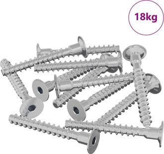 vidaXL Tornillo 5143 Uds. Recubierto De Zinc 5 X 40 Mm Hierro Vidaxl