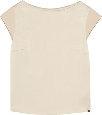 Herno Top a maniche corte - Toni neutri