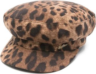 Borsalino Cappello leopardato - Marrone