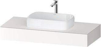 Duravit Consola Duravit Qatego, 1200x550x170mm, Con Recorte Central