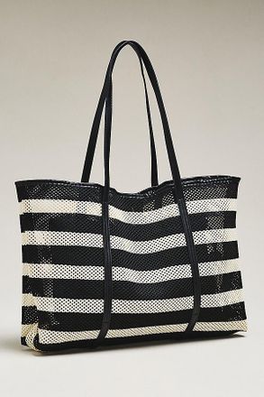 Melie Bianco Arica Woven Tote Bag