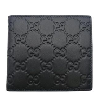 Gucci Pre-owned Bi-fold Portemonnee - Heren - Vintage Accessoires - Zwart - ONE Size - Leer - Vintage